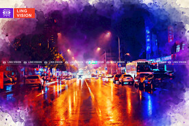 雨夜