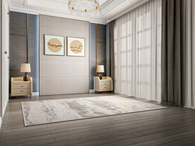 现代简约卧室场景