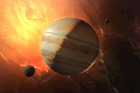 震撼外太空行星星球PSD素材 