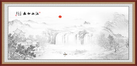 国画山水