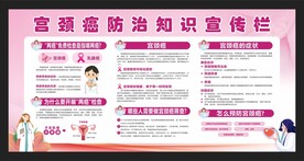 宫颈癌防治知识宣传栏