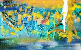 抽象油画