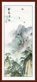 玄关山水画 