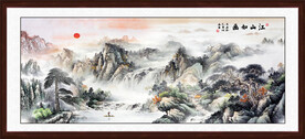 国画山水