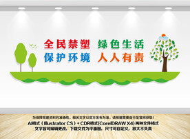 禁塑标语