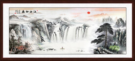 山水画 