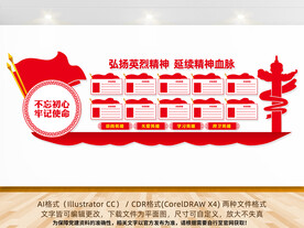 十大英模文化墙