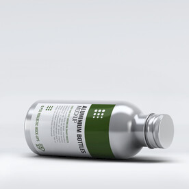 铝瓶模型药品钢化瓶PSD素材