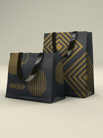 高端质感购物袋样机