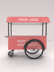 快餐外卖车早餐车样机