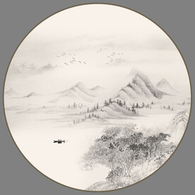 新中式山水画
