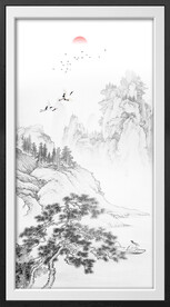 水墨画