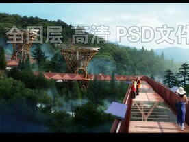 山间栈道