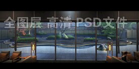 日式庭院景观