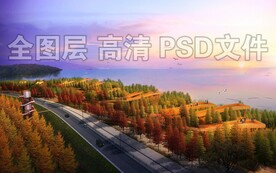 秋季道路