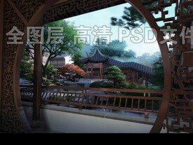 日式景观