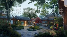 夜景园林