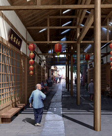 农村建筑集市