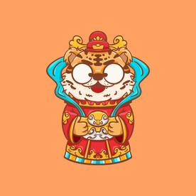 卡通虎年