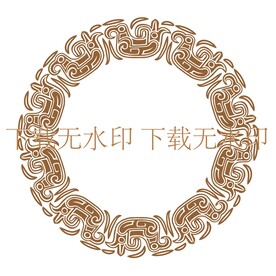 鸟纹矢量