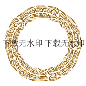 鱼纹矢量