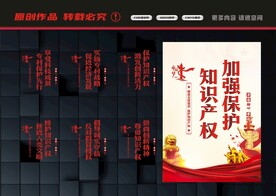 知识产权展板