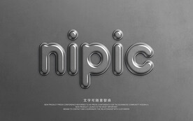 玻璃字体