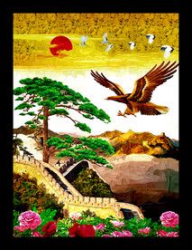 大展鸿图油画