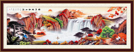 国画山水画