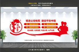 四铁军人文化墙