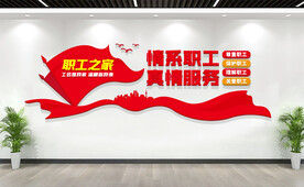 职工之家文化墙