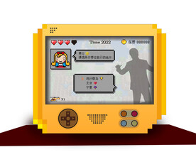 像素风合影造型