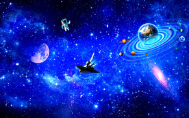 蓝色星空