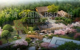 竹林草屋