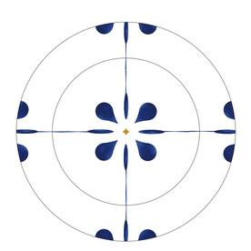 青花图案花纹