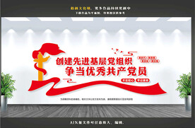 创先争优文化墙