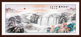 国画山水画