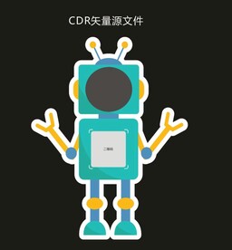 机器人拍照框