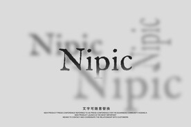 投影字体