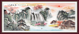 山水画 