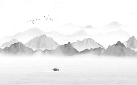 新中式山水画