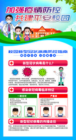 学校防疫海报