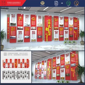 党的光辉历程文化墙