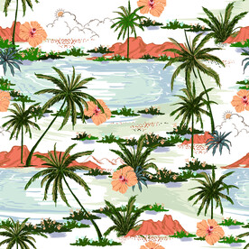 热带花