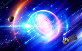 星空唯美银河系梦幻婚礼背景