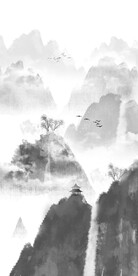 水墨画
