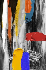 抽象油画