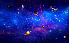 蓝色星空
