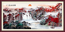 国画山水