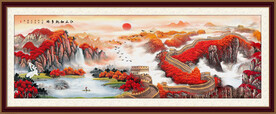 长城风景画
